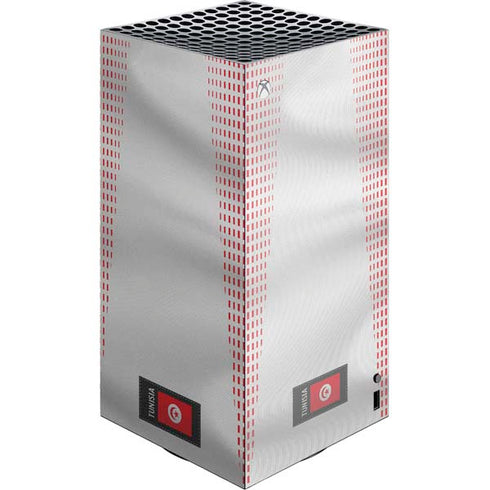 Tunisia Soccer Flag XBox Series X Digital Edition Console Skin